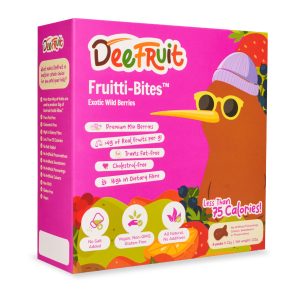 DeeFruit Fruitti-Bites, Exotic Wild Berries